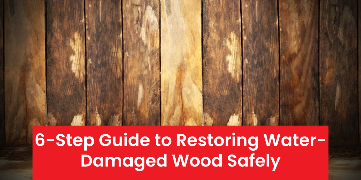 6-Step Guide to Restoring Water-Damaged Wood Safely