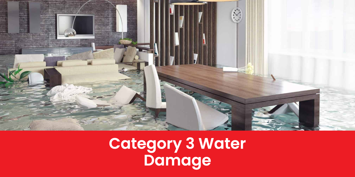 Category 3 Water Damage
