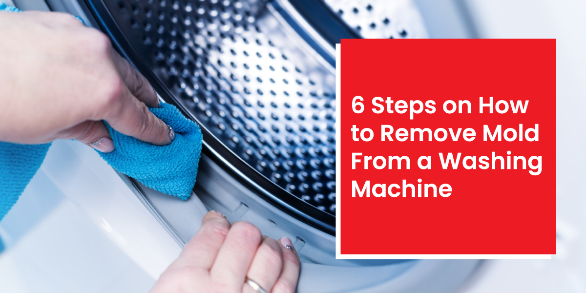 how to remove mold from washing machine